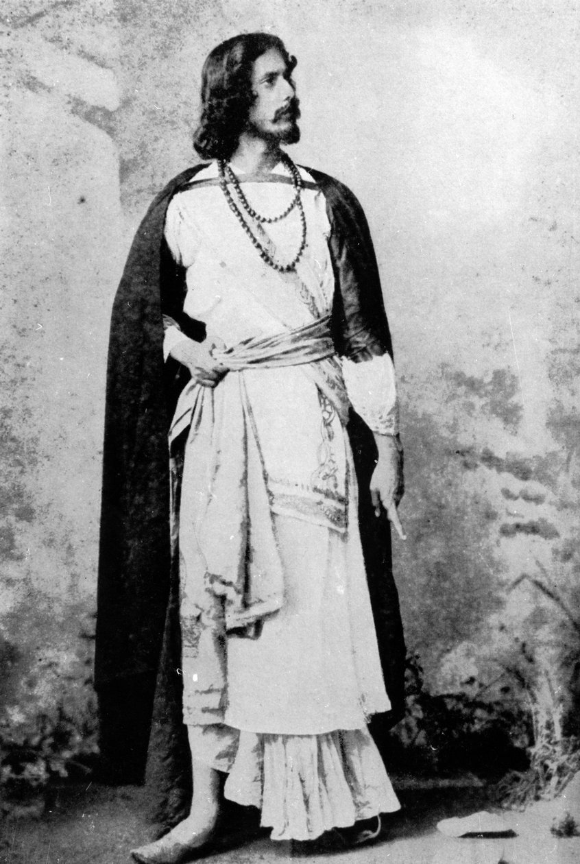 ラビンドラナート・タゴール、1880-90年頃